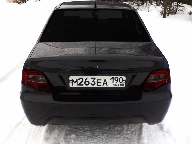 Daewoo Nexia 2 сзади