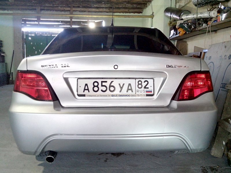 Нексия n150 сзади
