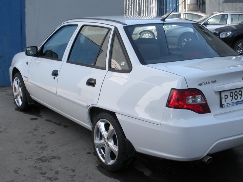 Daewoo Nexia n150 тонировка фонарей