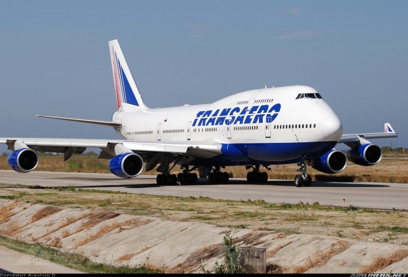 Боинг 747 авиакомпания Россия