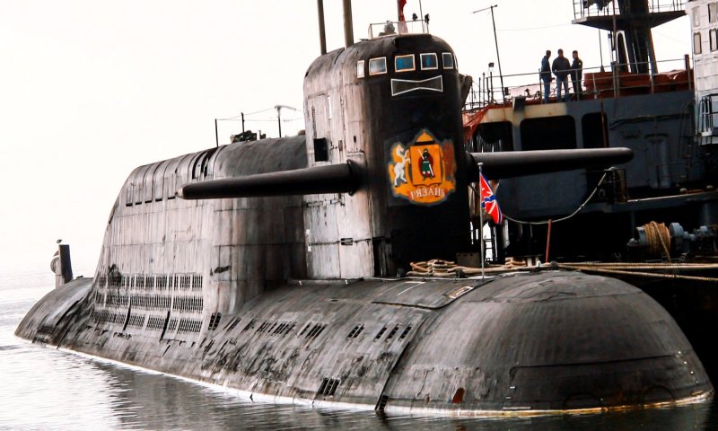Атомная подводная лодка Рязань