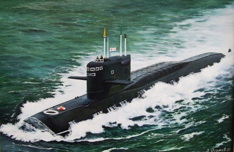 Подводная лодка навага 667 проект