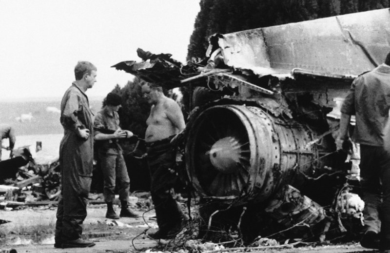 Катастрофа миг-23 в Бельгии 4 июля 1989 года