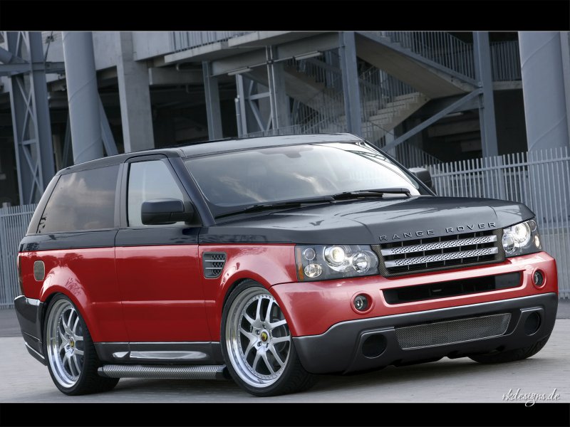 Range Rover 3 двухцветный