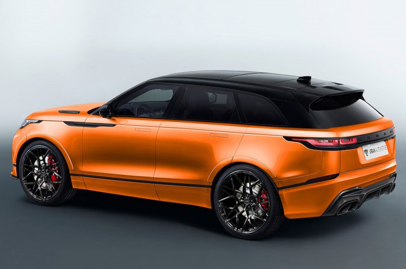 Range Rover Velar оранжевый