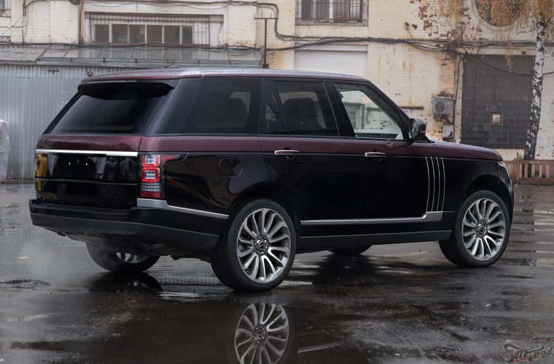 Range Rover SVA черный