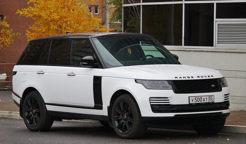Range Rover 3 двухцветный