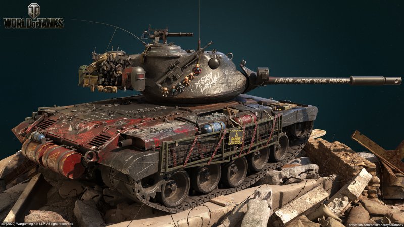 Т 42 танк США WOT