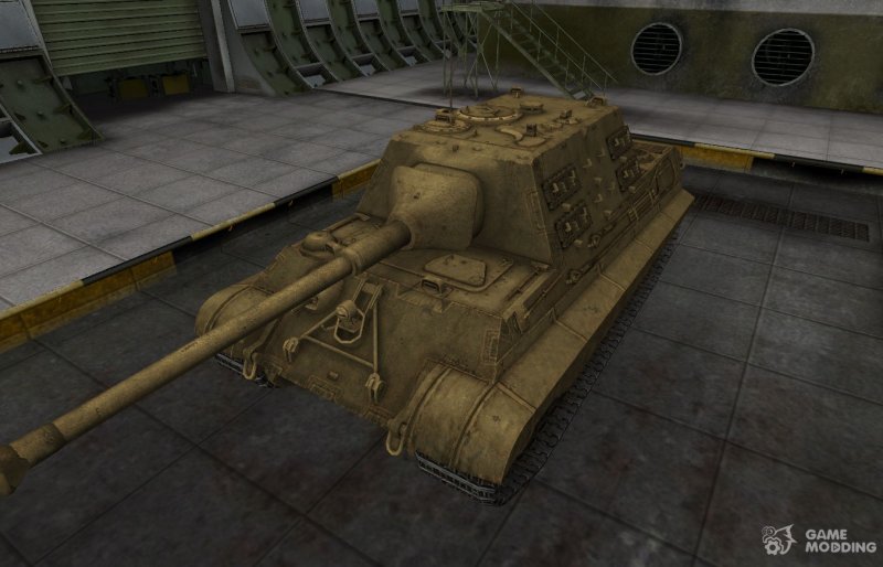 Задняя часть танка 8.8 cm Pak 43 Jagdtiger