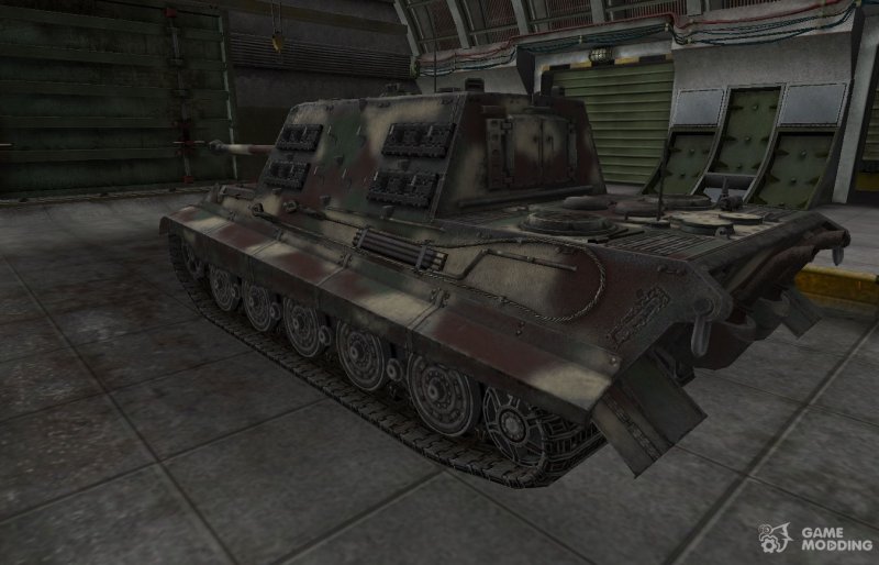 Задняя часть танка 8.8 cm Pak 43 Jagdtiger
