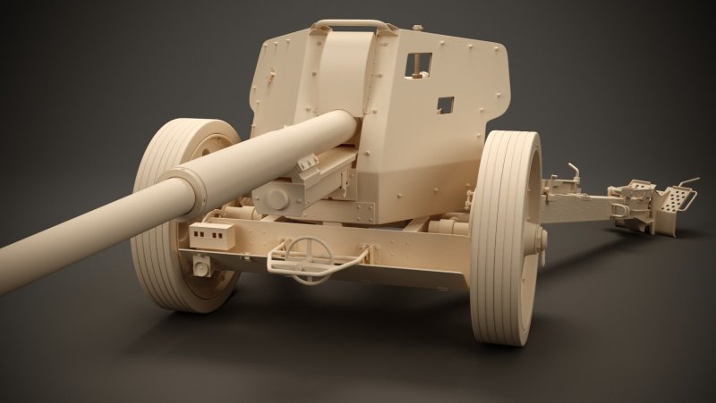 Сборная модель Trumpeter German 88mm pak43/41 (02308) 1:35