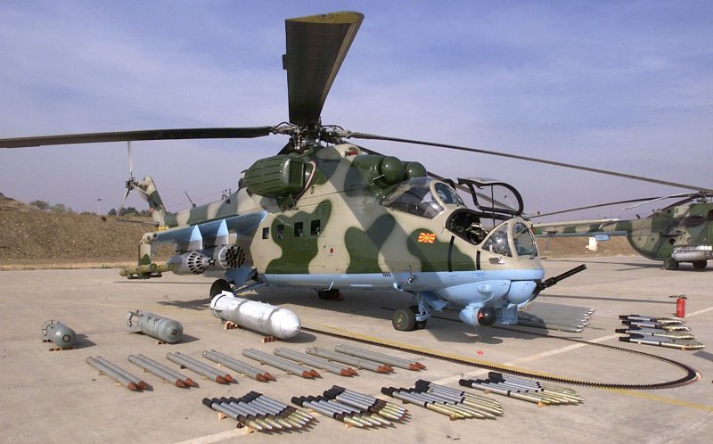Ударный вертолёт ми-24