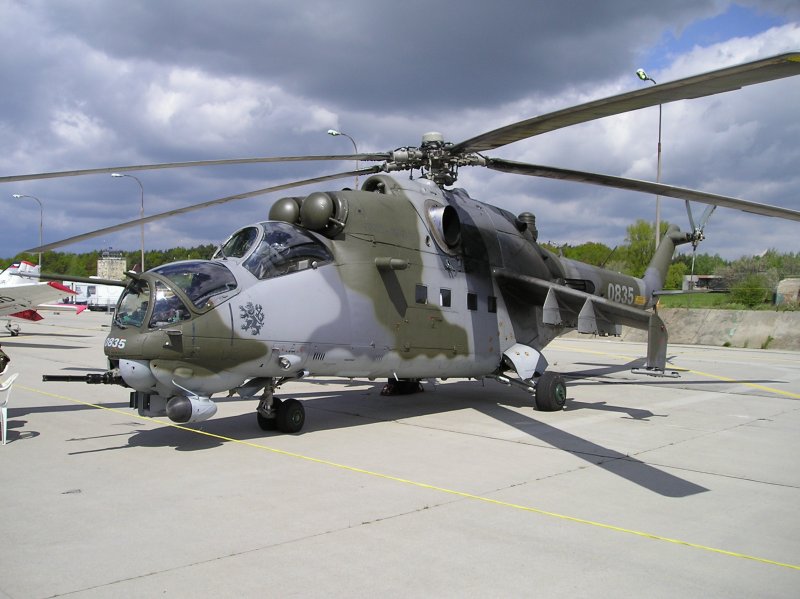 Вертолет "ми-24а"