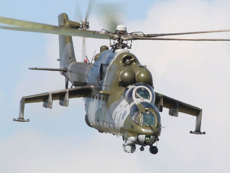 Вертолет "ми-24а"