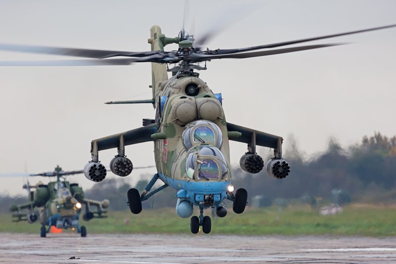 Ударный вертолёт ми-24