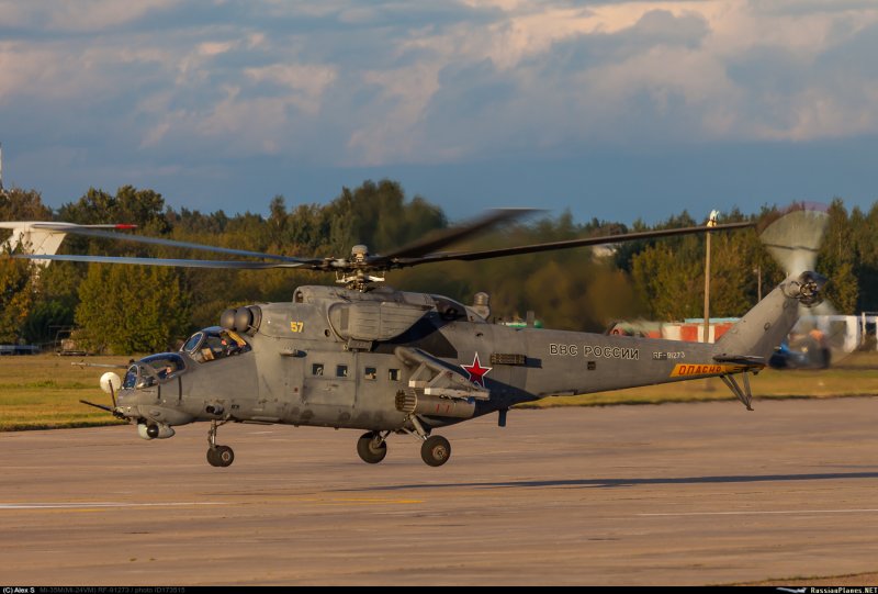 Боевой вертолёт ми-24