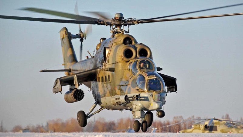 Mi 24 вертолет