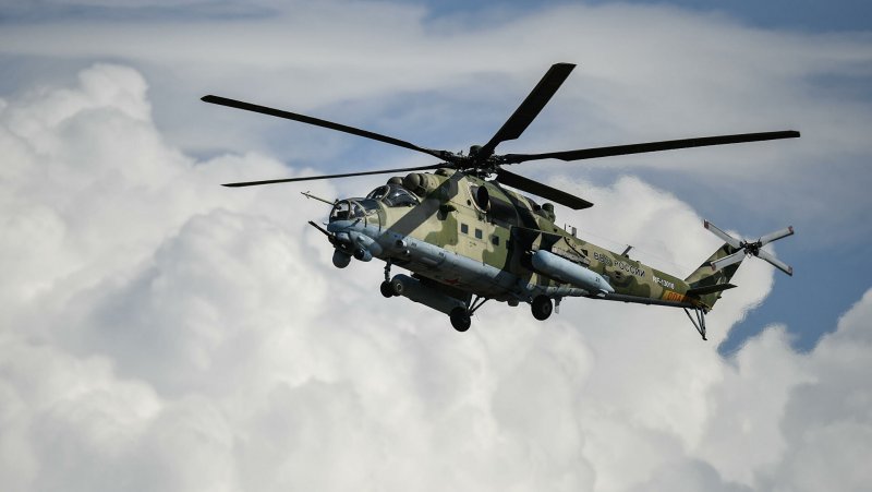 Вертолет "ми-24а"