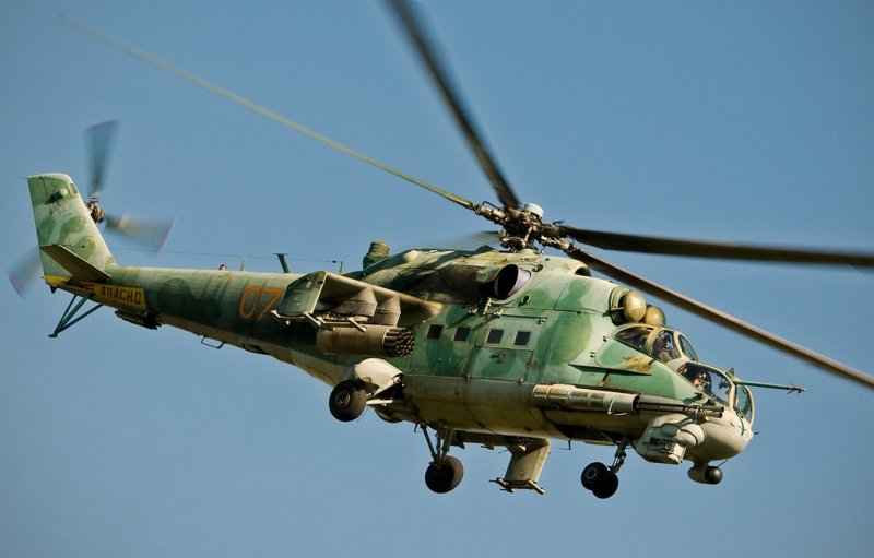 Боевой вертолёт ми-24
