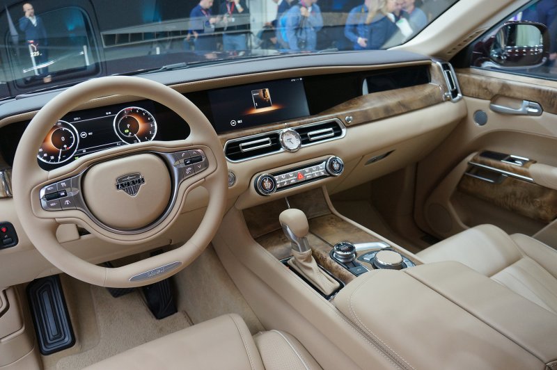 Aurus Senat s600 салон
