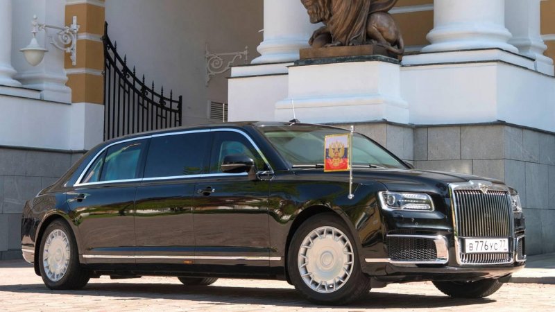 Aurus Senat Limousine l700 салон