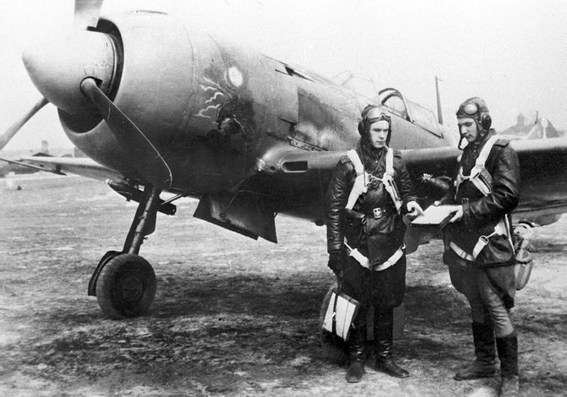 Истребитель ла-7 Иван Кожедуб