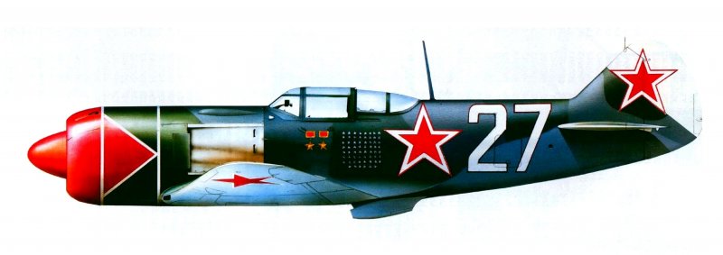 Ла-7 Кожедуба в Монино