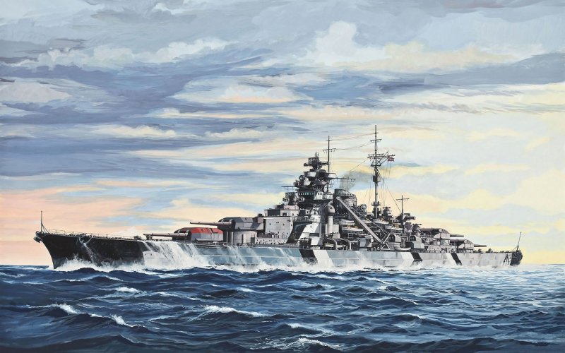 Линкор «бисмарк», 1940 год