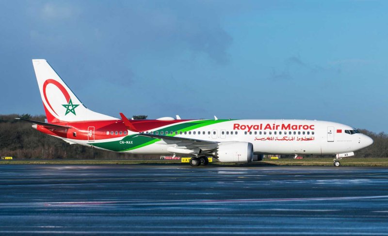 Royal Air Maroc Боинг 737 Мах