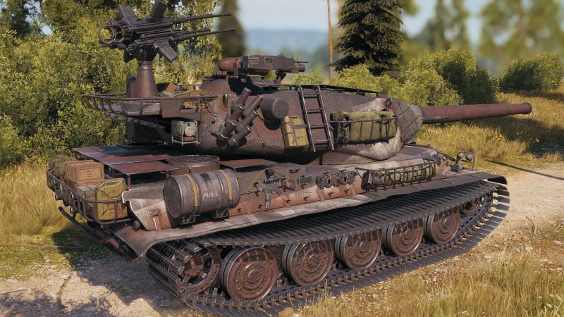АМХ м4 54 3д стиль