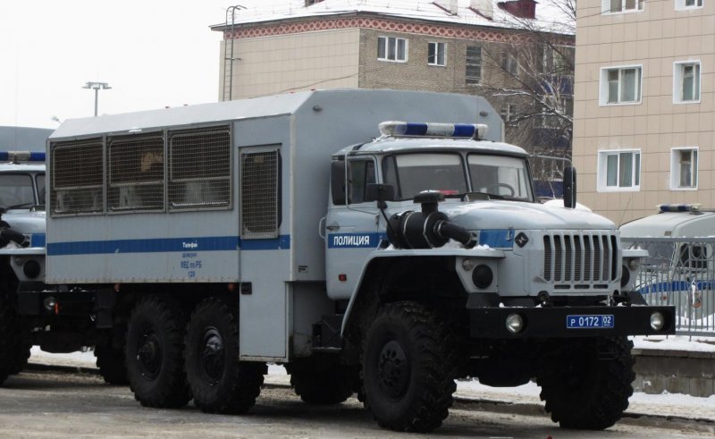 Полицейский Урал 4320