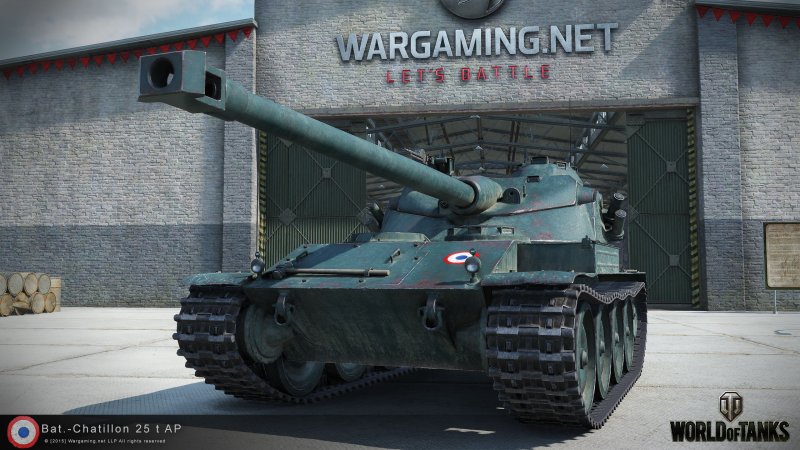 Bat-Chatillon 25t чертеж