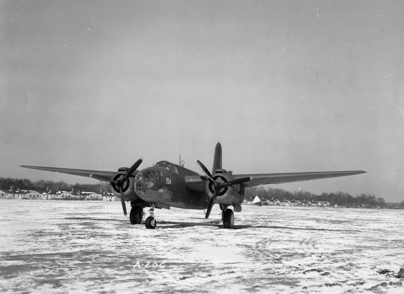 Бомбардировщик Дуглас а-20 Бостон