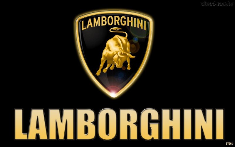 Lamborghini надпись