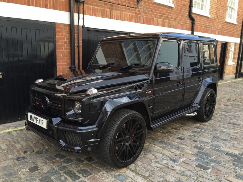 G63 Brabus черный матовый
