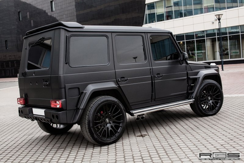 G63 Brabus черный матовый