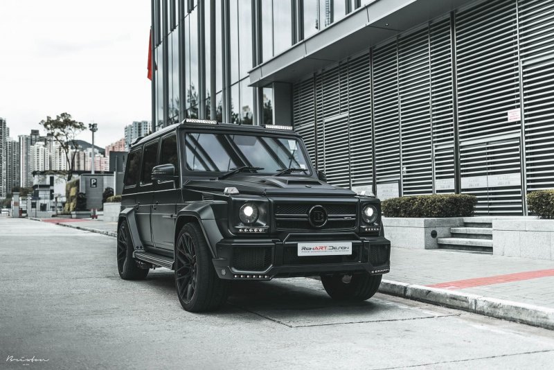 Mercedes Benz g63 AMG черный Брабус