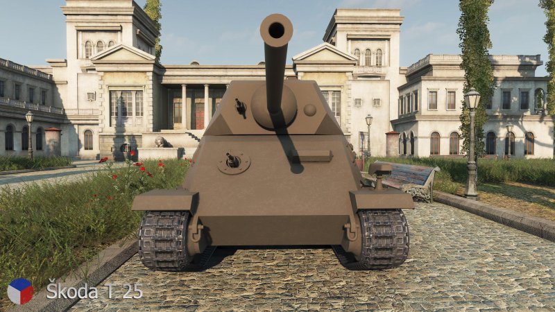 Шкода т25 WOT