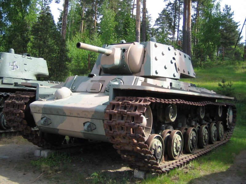 Танк кв-1 экранированный