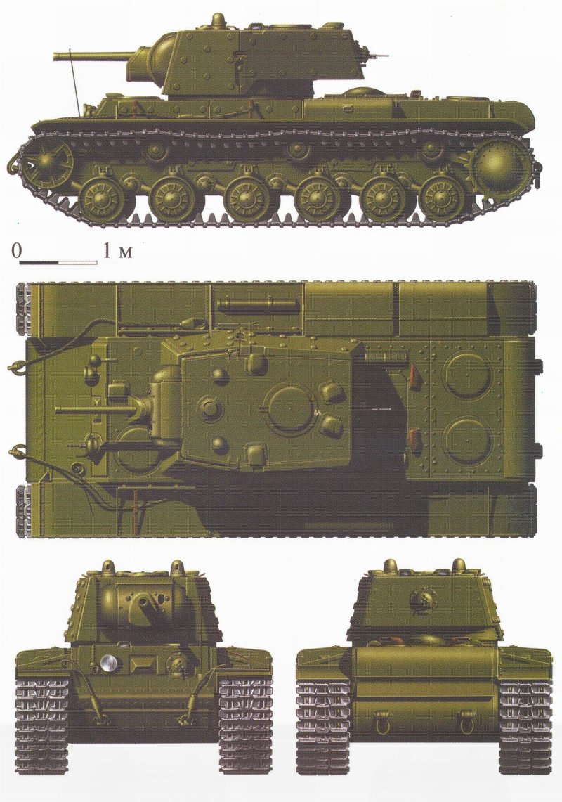 Тяжелый танк кв-1с