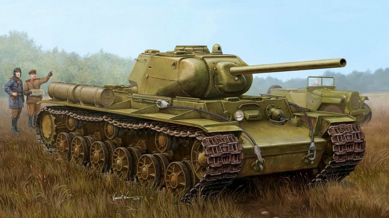 Тяжелый танк кв-1с
