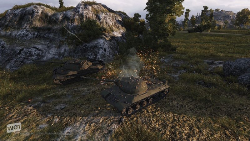 Ис3 с МЗ World of Tanks