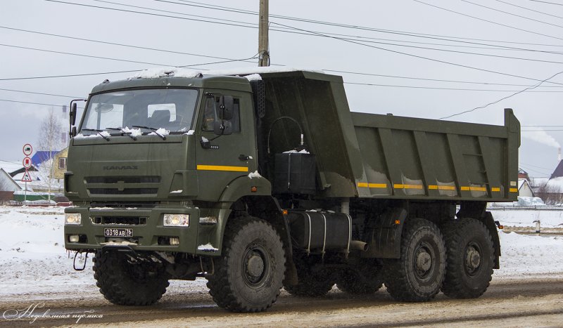 КАМАЗ 65222 военный