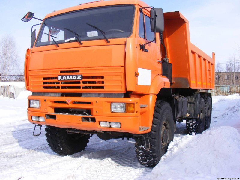 КАМАЗ 65222 самосвал 6х6 вездеход
