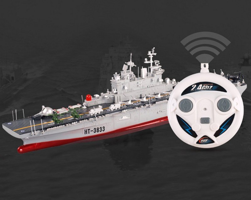 Радиоуправляемый корабль Heng tai Military Affairs 2.4g - HT-3833