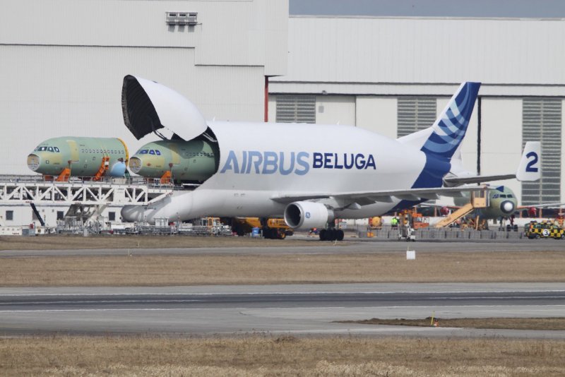 Грузовой самолет Airbus Beluga XL