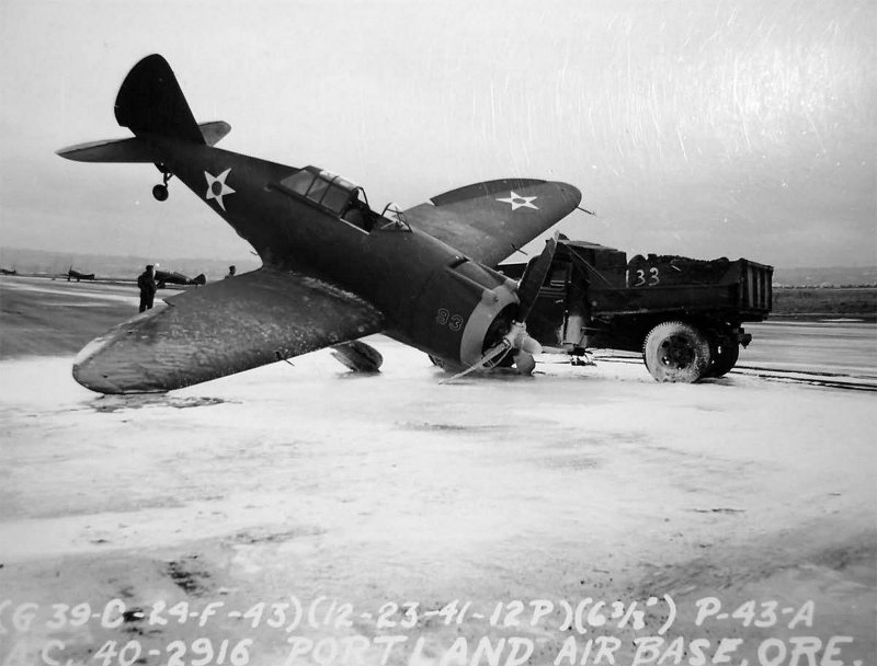 P-43 самолет