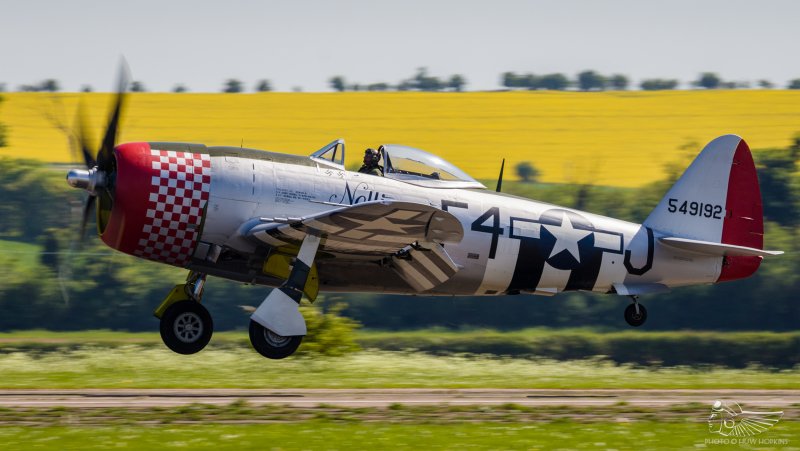 П-51 Мустанг пилот