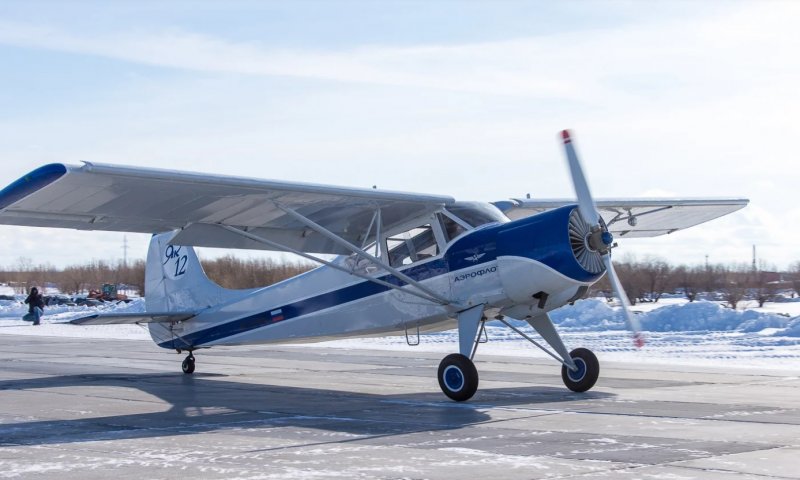 Як-40 с электродвигателем Макс 2021