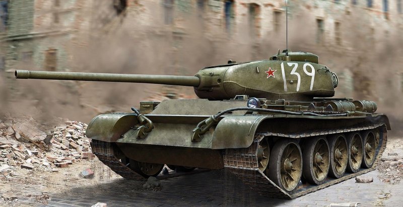 Средний танк т44-100